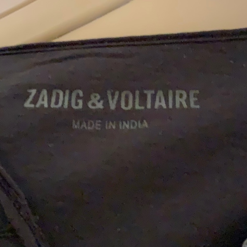 Zadig & Voltair t shirt NWOT - Picture 4 of 5